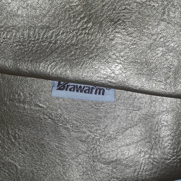 NEW! Gold 19 x 19 Faux Leather Glam Pillow Cover - Picture 6 of 6